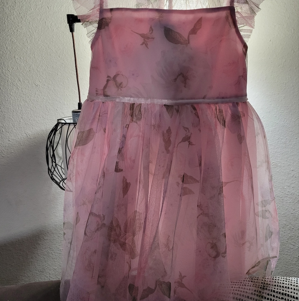5T flowery pink adorable girls dress.